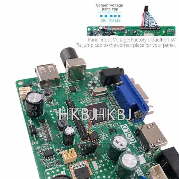 tp-v56-pa671-lcd-tv-3in1-driver-board-universal-lcd-controller-board-tv-อดีต-vga-hdmi-av-tv-usb-รองรับ-15-28-นิ้วใหม่เดิม