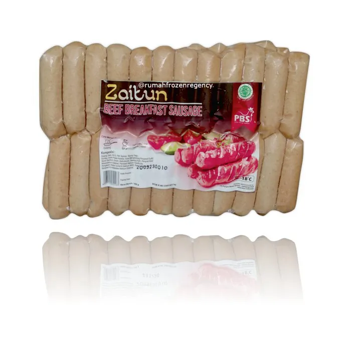 Zaitun Sosis Sapi Breakfast 1kg Lazada Indonesia