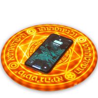 Glowing Magic Array Qi Wireless Charger Cartoon Charging Pad