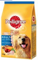 PEDIGREE® Dog Food Dry Adult Chicken and Vegetable Flavor 1.5 kg เพดดิกรี®อาหารสุนัขชนิดแห้ง แบบเม็ด สูตรสุนัขโต รสไก่และผัก 1.5 กก.