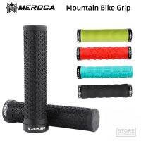 MEROCA Mtb Cuffs Handles For Bicycle Mountain Bike Grips Ruer Sponge Handlebar Cover Ergonomic Lock On Cycling Grips With Plug