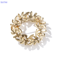 ?【Lowest price】SUTAI เข็มกลัดไข่มุกพวงหรีดแฟชั่นสำหรับผู้หญิงเครื่องประดับสำหรับงานเลี้ยงหรืองานเลี้ยง