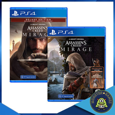 Assassins Creed Mirage Ps4 Game แผ่นแท้มือ1!!!!! (Assassin Creed Mirage Ps4)(Assassin Mirage Ps4)(Assassin Ps4)