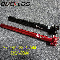 BUCKLOS Mtb จักรยาน Seatpost 27.231.831.6Mm อลูมิเนียมอัลลอยด์จักรยานที่นั่งหลอด350MM 400MM อานโพสต์จักรยานที่นั่งส่วน