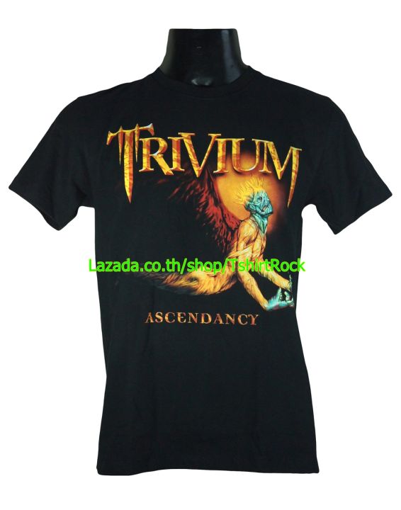 เสื้อวง-trivium-ทริเวียม-ไซส์ยุโรป-เสื้อยืดวงดนตรีร็อค-เสื้อร็อค-tvm1770-ฟรีค่าส่ง