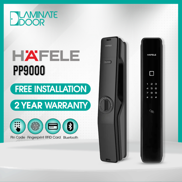 Hafele PP9000 PushPull Digital Door Lock Lazada Singapore