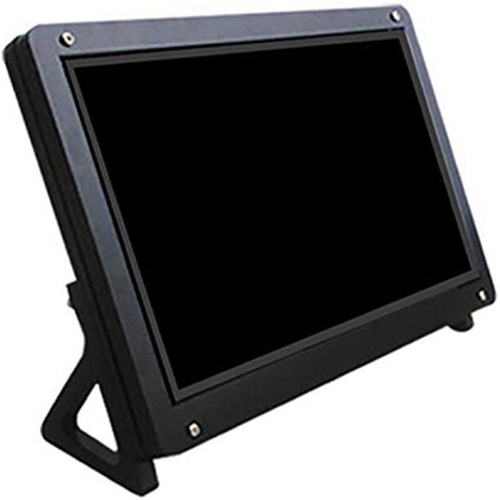 7-inch-display-monitor-lcd-case-support-holder-for-raspberry-pi-3-acrylic-housing-bracket-lcd-black