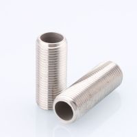 304 Stainless Steel External Thread Round Pipe 1/4 3/8 1/2 3/4 1" BSP x 40mm/50mm/60mm/80mm/100mm/120mm Length Pipe Fittings Pipe Fittings Accessories