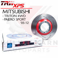 TRW จานเบรคหน้า สำหรับ  รุ่น XPS MITSUBISHI TRITON 4WD, PAJERO SPORT 05-12 (ใส่แทนของเดิมได้ทันที) (DF4920XSS)