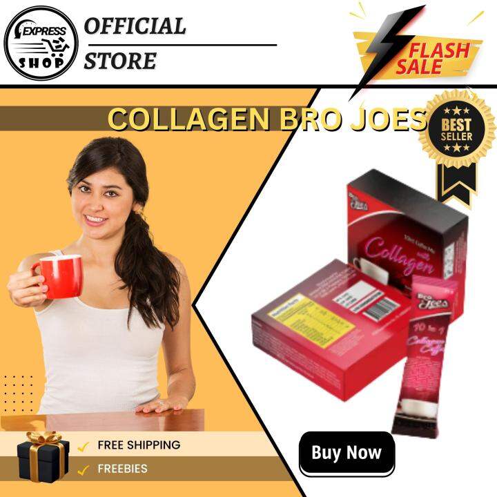 [FREE SHIPPING] BRO. JOE'S COLLAGEN COFFEE 10 IN 1 (1BOX 10 SACHET
