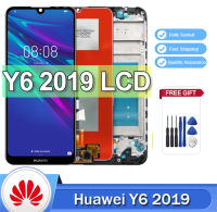 ได้รับการทดสอบ100% สำหรับจอแสดงผล2019 Huawei Y6หน้าจอสัมผัส Huawei Y6เดิมนายก2019 MRD-LX1F LX1 LX3 LX1N อะไหล่จอแสดงผล LCD