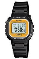 Casio Standard Digital นาฬิกาข้อมือผู้หญิง สายเรซิ่น รุ่น  LA-20,LA-20WH,LA-20WH-9A(CMG) - สีดำ