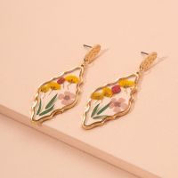 Korean Style Cute Metal Flower Stud Earrings For Women Girl Fashion Sweet Earring Summer Jewelry Party Gifts