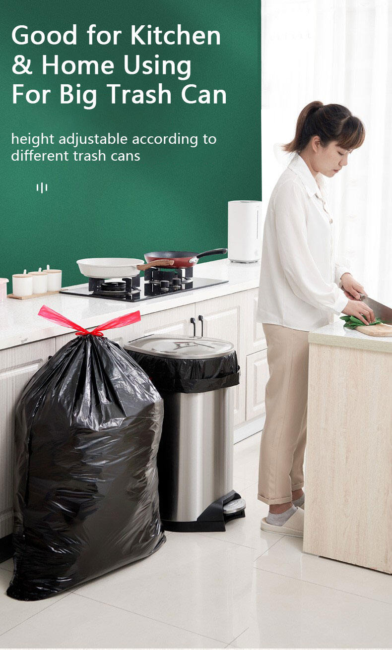 50*45CM Garbage Bags Bigger Thicker Home Garbage Bags office Cleaning Trash Bags 