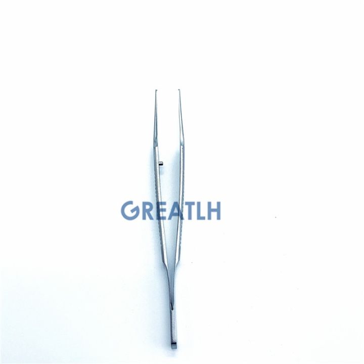 stainless-steel-tweezers-12-5-cm-surgical-forceps-dental-insturment-with-0-6mm-teeth