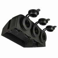 KUMSUN 1 PC 21Mm DC 12V-24V รถซ็อกเก็ตไฟแช็กรวมถึง2สกรูปลั๊กแยก LED USB Charger Adapter IP65แบบสากล