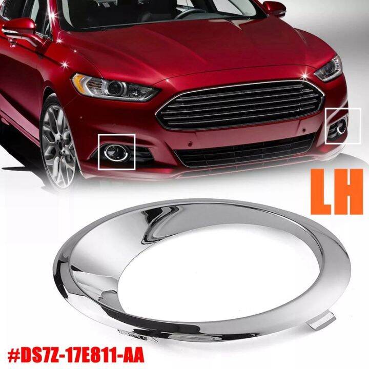 chrome-fog-light-cover-bezel-trim-ring-for-mondeo-2013-2016