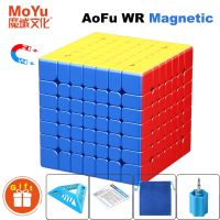 ❉۞™ tqw198 Moyu Aofu Wrm 7x7 Magnetic Speed Cube Rubick Rubix 7x7x7 Magic Puzzle Magnet Fidget Children Toy Magnetic Rubiks Cube