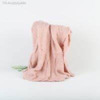 Aolzbiip49h ทารกแรกเกิดยืดถัก Fuzzy Wrap การถ่ายภาพprops Baby Soft Swaddle Milestoneผ้าห่มJersey Photo Prop