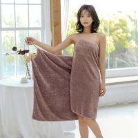 【DT】hot！ Bathing Microfiber Robe Ladies Textile Shower Wearable Absorbent