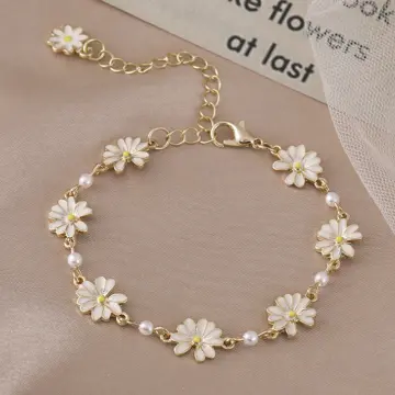 Daisy flower sale necklace