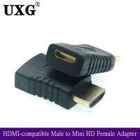 HDMI-compatible HDTV HD A Male To Mini HDMI-compatible Type-C Female Adapter A Male To C Female Is Big And Small Connector