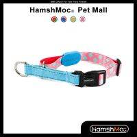 HamshMoc ปลอกคอสุนัขไนลอนสำหรับฝึกสัตว์เลี้ยง Martingale พร้อมตะเข็บสะท้อนแสงหัวเข็มขัดทนทานสำหรับสุนัขขนาดเล็กและขนาดกลาง