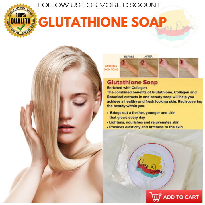 GLUTATHIONE SOAP Removes Blemishes Dark Spots Hyperpigmentation