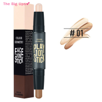 The Big Ups? ไฮไลท์แต่งหน้าแบบ double-HEAD V Face CONCEALER contouring bronzers highlighters