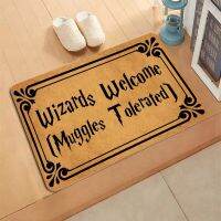 Welcome or goodbye Home  Doormat Rug Personalized Floor Mats Carpet All Logo Home Decor Accessory