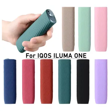 Case for IQOS ILUMA Full Protective Cover in 12 Colors for IQOS ILUMA  Accessories Silicone Case (Purple)