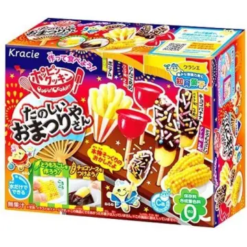 2pcs DIY Kracie Popin Cook candy dough Toys Hamburger happy kitchen  Japanese food candy snacks making kit ramen d11