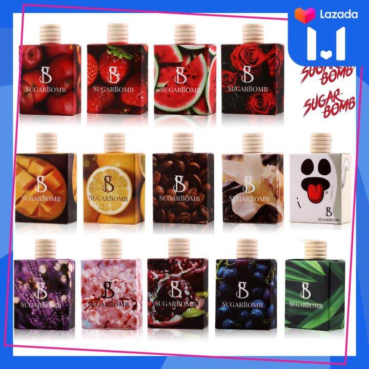 Sugarbomb Air Freshener Car Perfume Pewangi Kereta Bilik Rumah Lazada