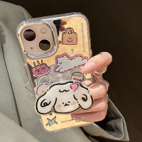 เคสไอโฟนน่ารัก เหมาะสำหรับเคสโทรศัพท์มือถือ iPhone14pro ใหม่ Apple 13 รุ่นหญิงกระจก 12 สาว 12/11promax