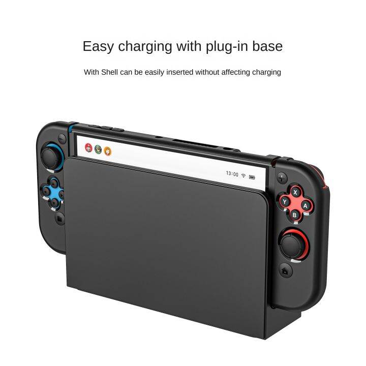 เคสสำหรับ-nintendo-switch-oled-soft-tpu-case-split-console-case-full-cover-for-switch-oled-accessories