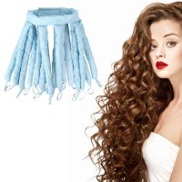 【LZ】♚❏  Polvo heatless modelador de cabelo sem calor rolos de cabelo nenhum dano térmico cabeça cabeça-montado sono perm hastes ferramentas de estilo de cabelo macio