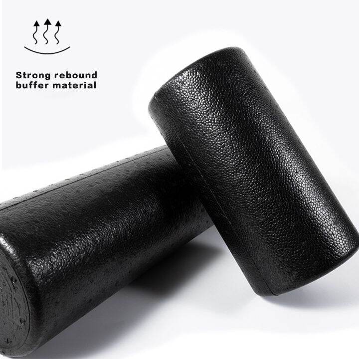 yf-black-foam-roller-massager-relieves-muscle-pain-practical-for-back-legs-exercise-massage