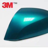 3M Wrap Film series 1080 G356 สติ๊กเกอร์ติดรถแบบเงาสีฟ้าน้ำทะเล (กดเลือกขนาด)