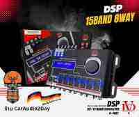 ใหม่✅ DSP DAVID AUDIO รุ่น DV-15 BAND EQUALIZER 8-WAY ควบคุมปรับเสียงผ่านมือถือ สมาร์ทโฟน มีหน้าจอแสดงผล เครื่องเสียงติด