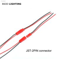 ✾⊙┇ BSOD 10 Pair Led Light Connector JST 2PIN Plug Male and Female 20 AWG Cable Wire Connector for Led Strip Light RC Battery