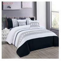 High Quality 100 Cotton Embroidery Duvet Cover,bedding set quilt cover,Ho duvet cover set for home.