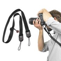 QUICK RELEASE DSLR กล้องข้อมือเข็มขัด &amp; Leash สายสะพายบ่าหัวเข็มขัด ABS