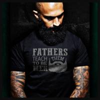 Father Teach To Me Men Beard T-Shirt Funny Beard Shirt Gifts 2019 Fashion Unisex Tee S-4XL-5XL-6XL