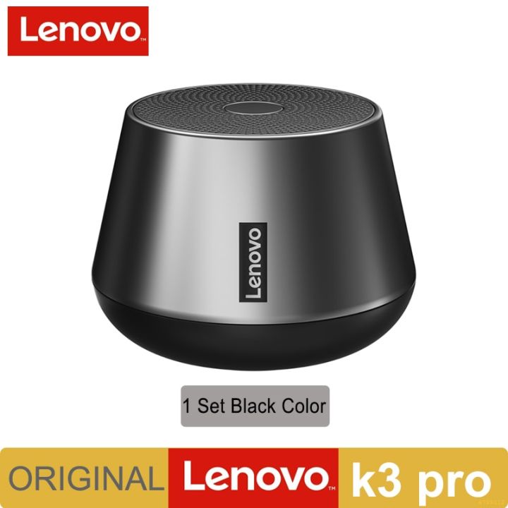 lenovo-k3โปรลำโพงแบบมินิ-bluetooth-ไร้สายสเตอริโอเสียงเพลงกล่องลำโพงเสียงแบบพกพาพร้อมไมโครโฟนโทร-hd