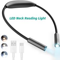 NOKLEAD ไฟอ่านหนังสือโคมไฟอ่านหนังสือ USB แบบชาร์จไฟได้,ไฟอ่านหนังสือ LED แบบพกพาแฮนด์ฟรีสำหรับตั้งแคมป์