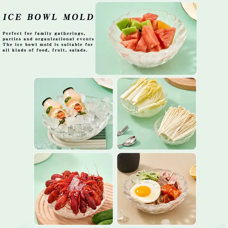 1pc Diy Ice Bowl Mold