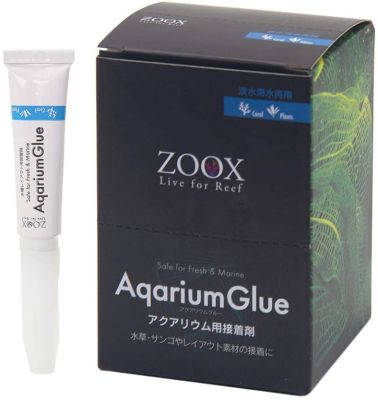 zoox กาวติดใต้น้ำ ติดปะการัง zoox aquarium glue 1 หลอด 5g