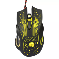 เมาส์สำหรับเล่นเกมส์มีไฟ 6D Optical Gaming Mouse