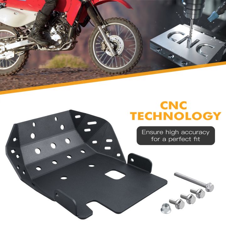 hot-nicecnc-skid-plate-engine-bottom-guard-cover-xr-650l-xr650l-1993-2023-2022-lower-chassis-protector