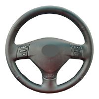 【YF】 Original Car Steering Wheel Cover For Lexus RX330 RX400h RX400 Toyota Corolla Verso Camry Leather Braid